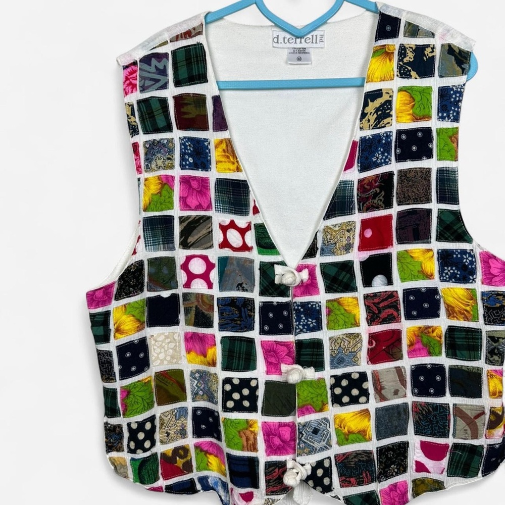 Colorful Patchwork Vest